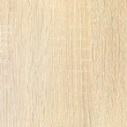Zapatero de 3 niveles de metal negro con madera natural - Brightroom™