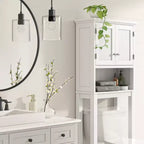 Etagere Ahorra Espacio de Madera Blanco - Threshold™
