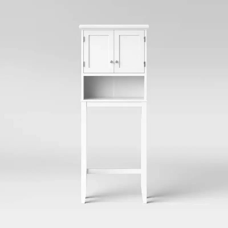 Etagere Ahorra Espacio de Madera Blanco - Threshold™