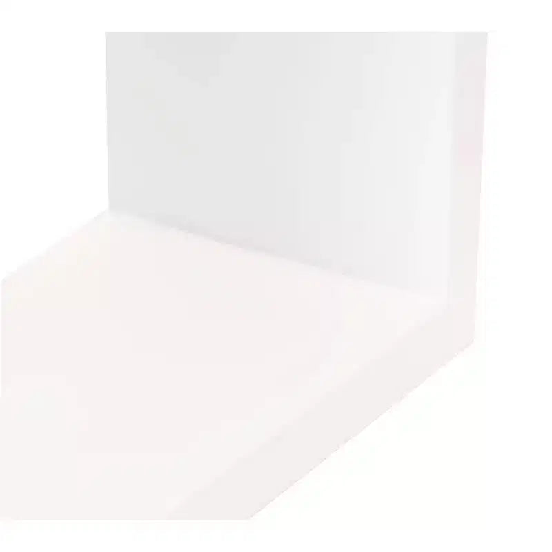Nexxt Juego de 3 estantes de pared flotantes Cubbi blancos: cubos de pared de madera compuesta, no requieren montaje