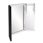 Espejo de baño rectangular Howard Elliott Trípoli transparente: moderno, independiente, de cristal, no requiere montaje