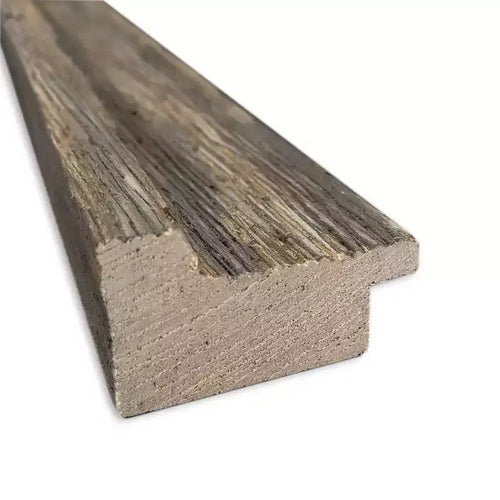 Espejo de cuerpo entero enmarcado Regis Narrow de 17" x 51", marrón claro - Amanti Art: montaje en puerta/pared, marco de madera