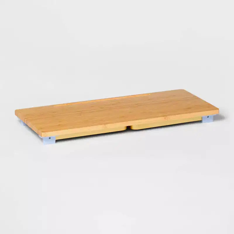 Escritorio plegable para portátil marrón - Threshold™
