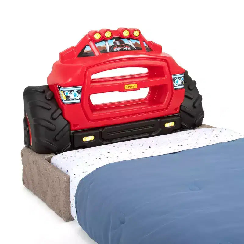 Cabecero de cama infantil camión monstruo extremo - Simplay3