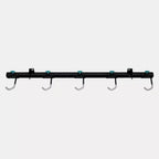 Teal Triangle G-Bike | Sistema de almacenamiento de pared ajustable | Con capacidad para 5 bicicletas