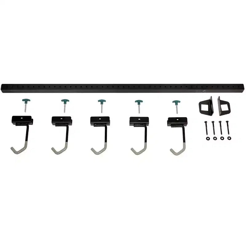 Teal Triangle G-Bike | Sistema de almacenamiento de pared ajustable | Con capacidad para 5 bicicletas