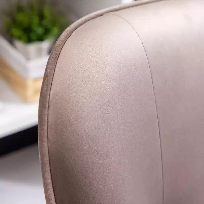 Roundhill Furniture Doarnin Sillón decorativo contemporáneo de terciopelo sedoso con botones y respaldo capitoné, chocolate