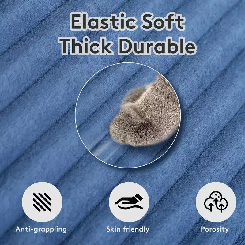 Sofá seccional de pana de Hyleory con chaise longue izquierda y derecha extragrande con 8 almohadas, sofá convertible tapizado