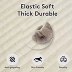 Sofá seccional de pana de Hyleory con chaise longue izquierda y derecha extragrande con 8 almohadas, sofá convertible tapizado