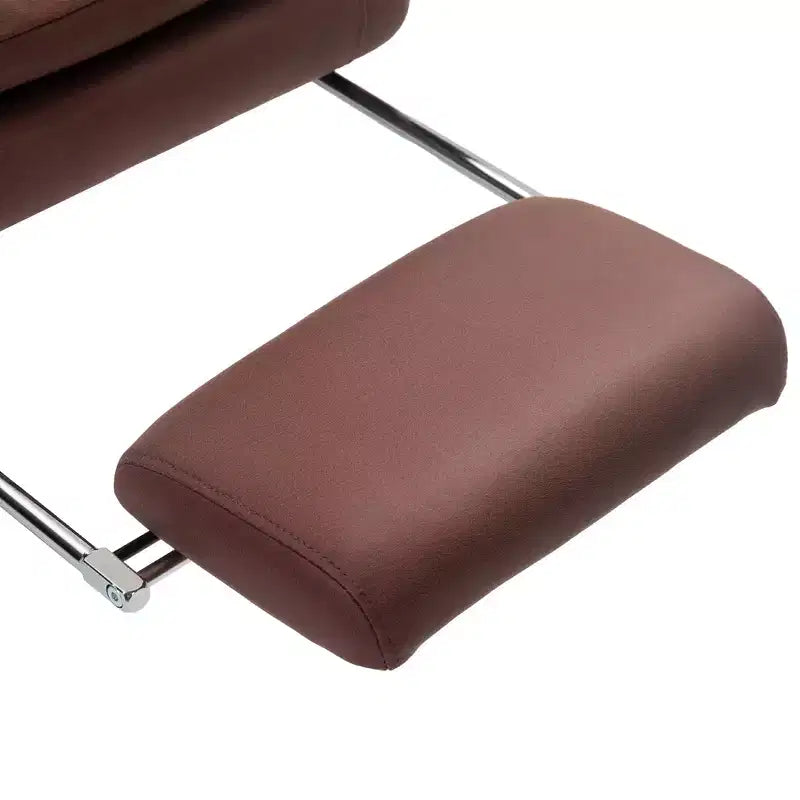 Sillón de oficina Vinsetto con masaje vibratorio, respaldo reclinable, reposapiés, cómoda silla de ordenador de microfibra