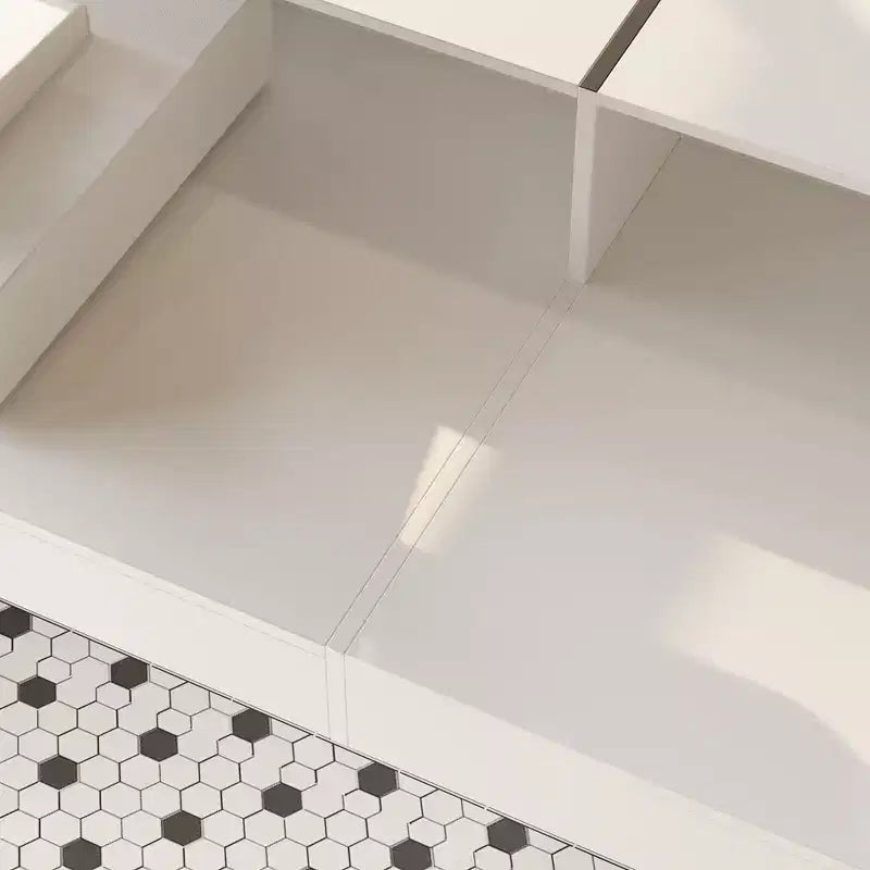 Mostrador de recepción moderno blanco Famapy