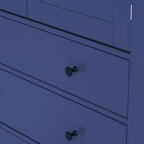 Organizador de despensa de cocina independiente Whisen, gabinete con 3 estantes ajustables, 3 cajones, 8 estantes interiores en las puertas