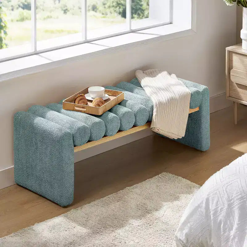 Banco Alice con construcción de madera maciza | HULALA HOME