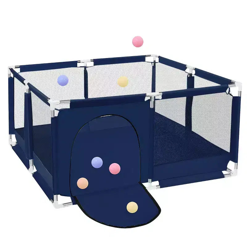 GOTGELIF Parque de juegos de 4 paneles para bebé 50x50, espacioso y seguro, portátil