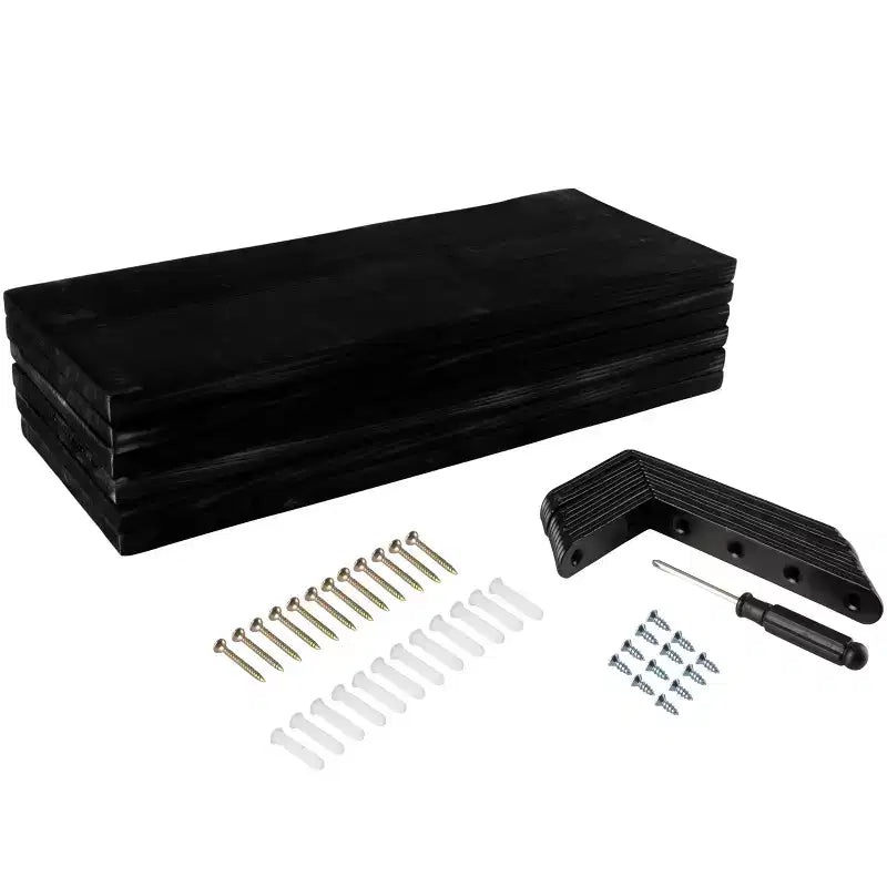 Lavish Home Juego de 6 estantes flotantes