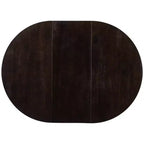 Mesa de comedor Whisen Farmhouse con base en forma de X de 4 patas y extensión de 40.6 cm