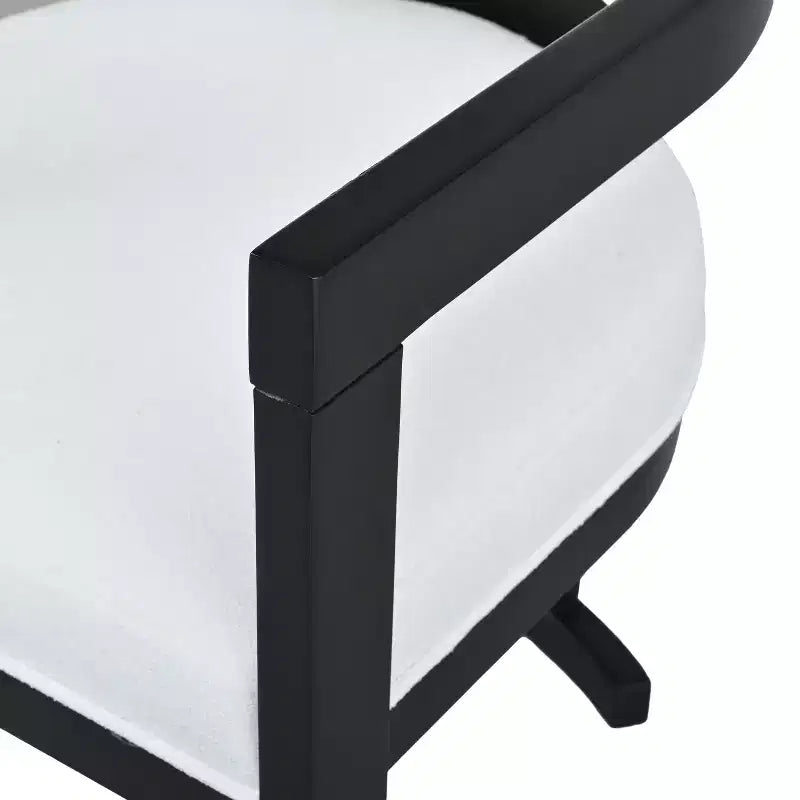 Christopher Knight Home Luna Sillas de comedor modernas de madera de abedul tapizadas (juego de 4)