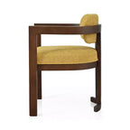 Christopher Knight Home Luna Sillas de comedor modernas de madera de abedul tapizadas (juego de 4)