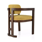 Christopher Knight Home Luna Sillas de comedor modernas de madera de abedul tapizadas (juego de 4)