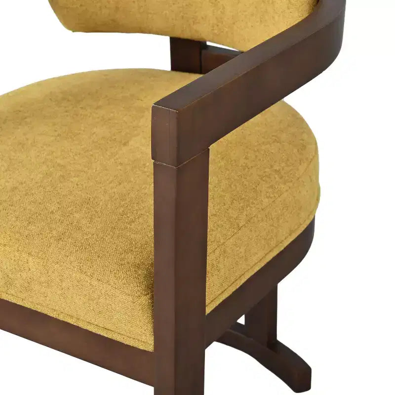 Christopher Knight Home Luna Sillas de comedor modernas de madera de abedul tapizadas (juego de 4)