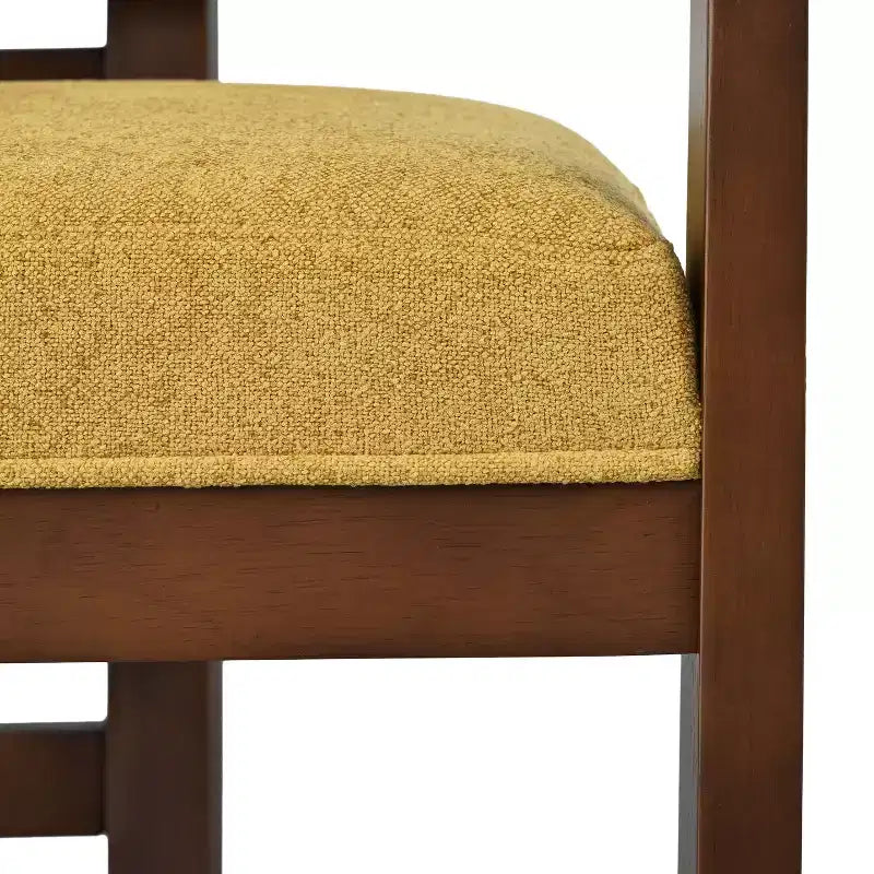 Christopher Knight Home Luna Sillas de comedor modernas de madera de abedul tapizadas (juego de 4)