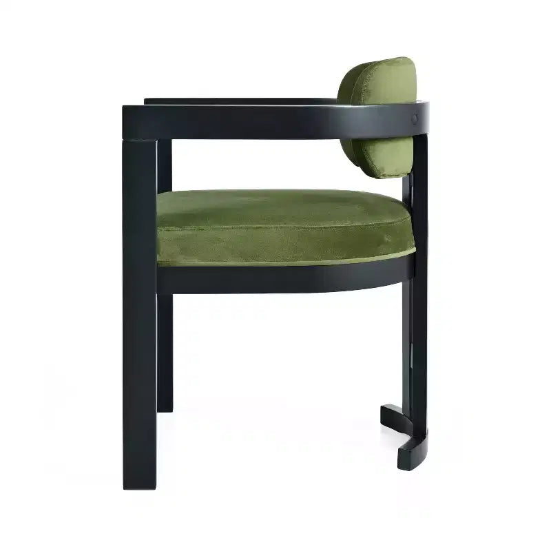 Christopher Knight Home Luna Sillas de comedor modernas de madera de abedul tapizadas (juego de 4)