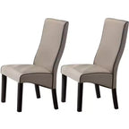 Kings Brand Furniture Pentam Faux Leather Upholstery Kitchen Dinette Dining Room Side Chairs, Set of 2