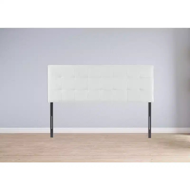 Cabecero Home Imports Emporium con capitoné de canal cuadrado tamaño queen para cama queen size