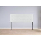 Cabecero Home Imports Emporium con capitoné de canal cuadrado tamaño queen para cama queen size