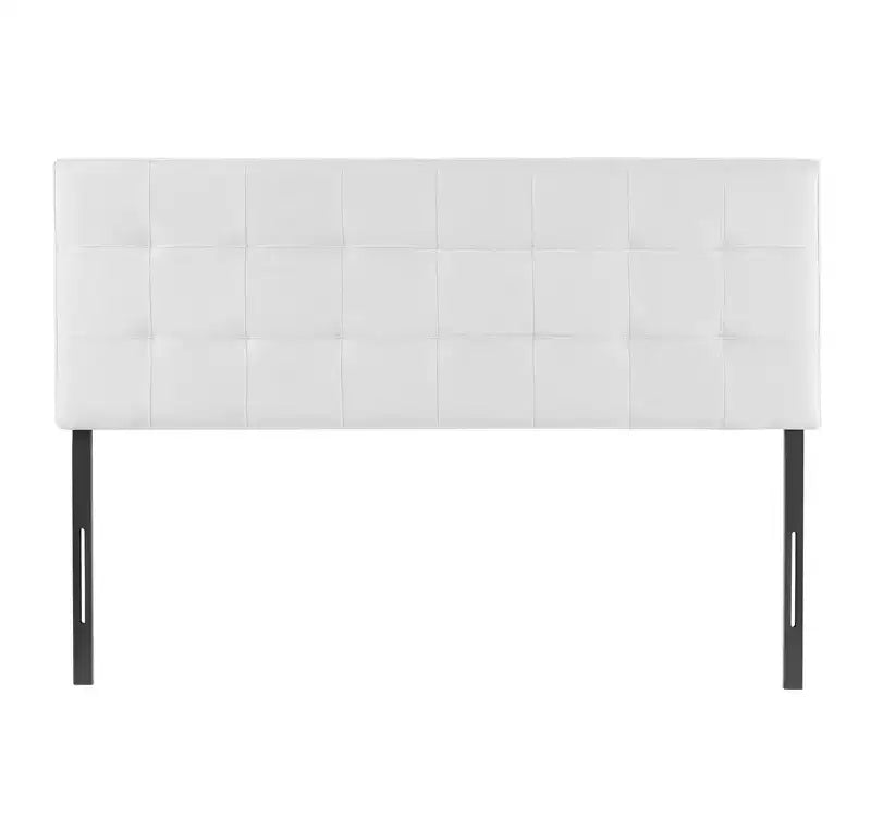 Cabecero Home Imports Emporium con capitoné de canal cuadrado tamaño queen para cama queen size
