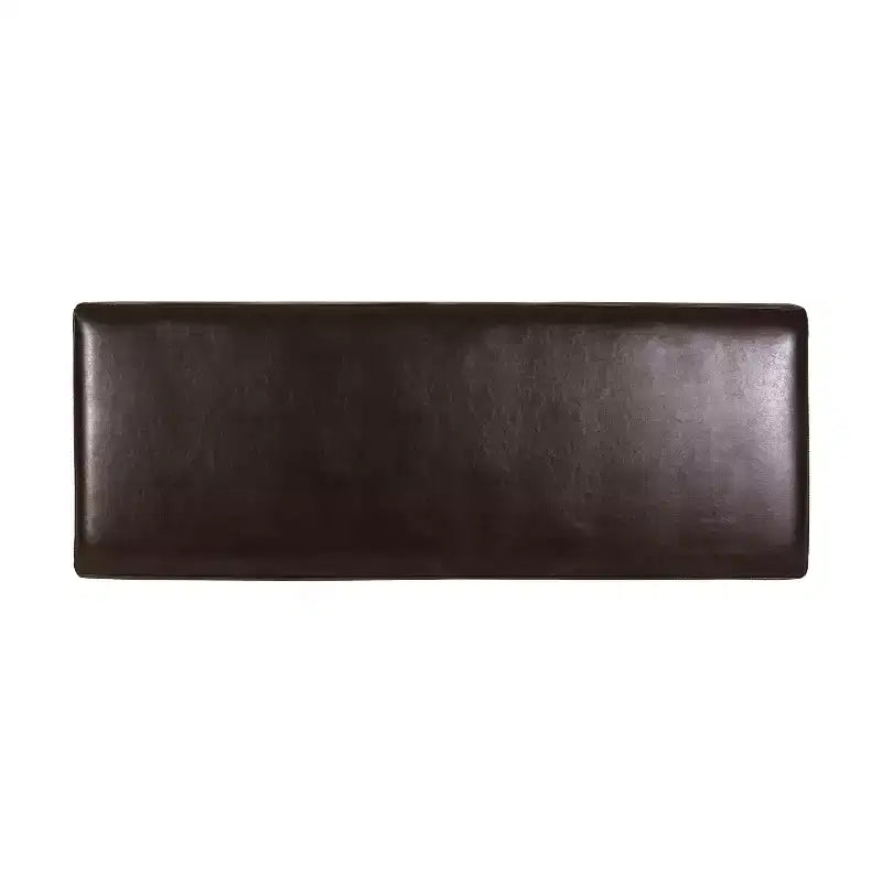 Puf de almacenaje tapizado Christopher Knight Home York de madera de abedul contemporánea