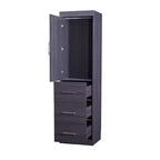 Cama Plegable Whisen Wood con Armario y Cajones