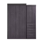 Cama Plegable Whisen Wood con Armario y Cajones