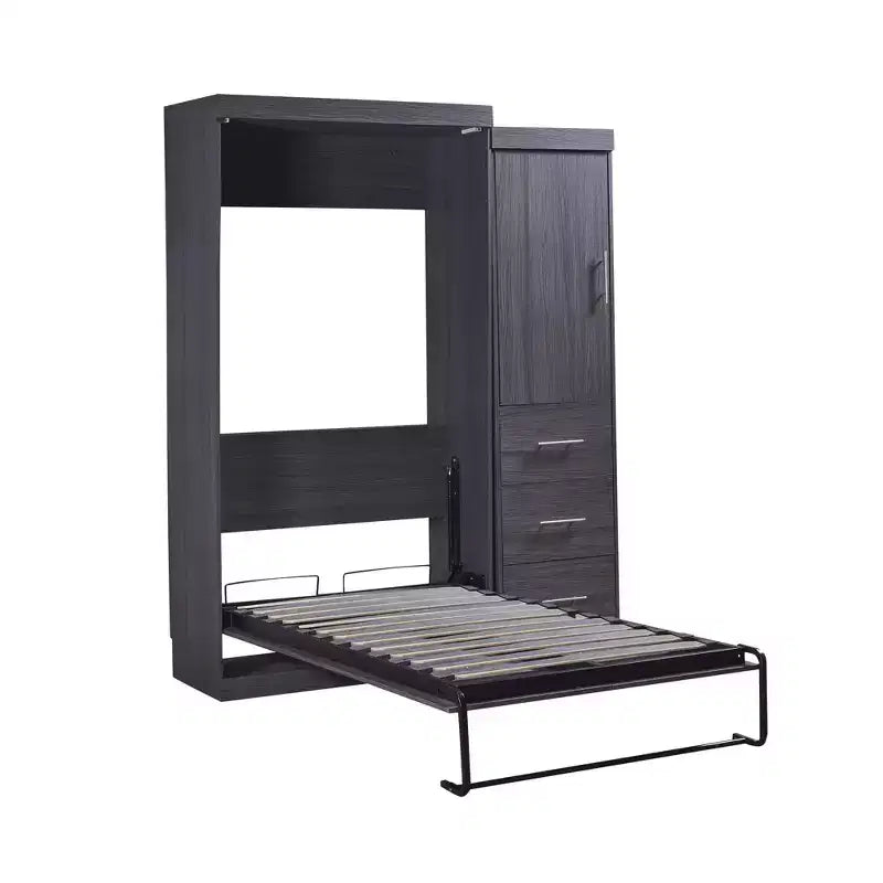 Cama Plegable Whisen Wood con Armario y Cajones