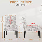 FDW Silla de comedor Silla decorativa con tela suave y respaldo para sala de estar