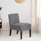 FDW Silla de comedor Silla decorativa con tela suave y respaldo para sala de estar