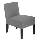FDW Dining Chair Accent Chair with Soft Fabric and Backrest for Living Room
