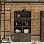 Torre de almacenamiento The Loft de Ameriwood Home con 1 cajón