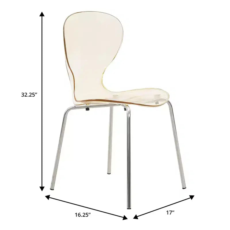 Juego de comedor LeisureMod Bristol de 5 piezas en color blanco - Mesa redonda y 4 sillas de comedor ergonómicas de plástico