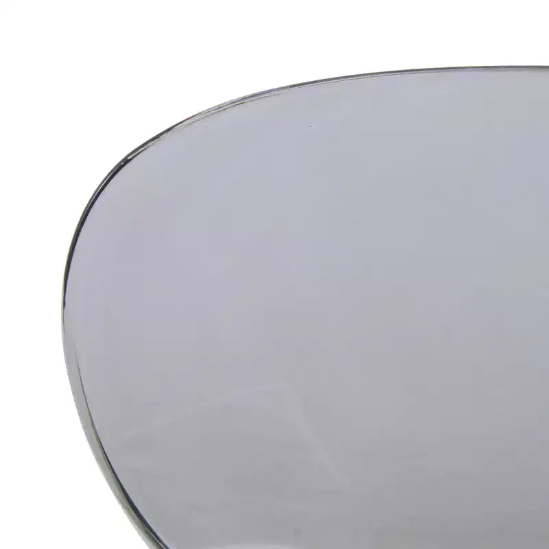 Juego de comedor LeisureMod Bristol de 5 piezas en color blanco - Mesa redonda y 4 sillas de comedor ergonómicas de plástico