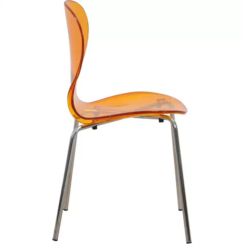 Juego de comedor LeisureMod Bristol de 5 piezas en color blanco - Mesa redonda y 4 sillas de comedor ergonómicas de plástico