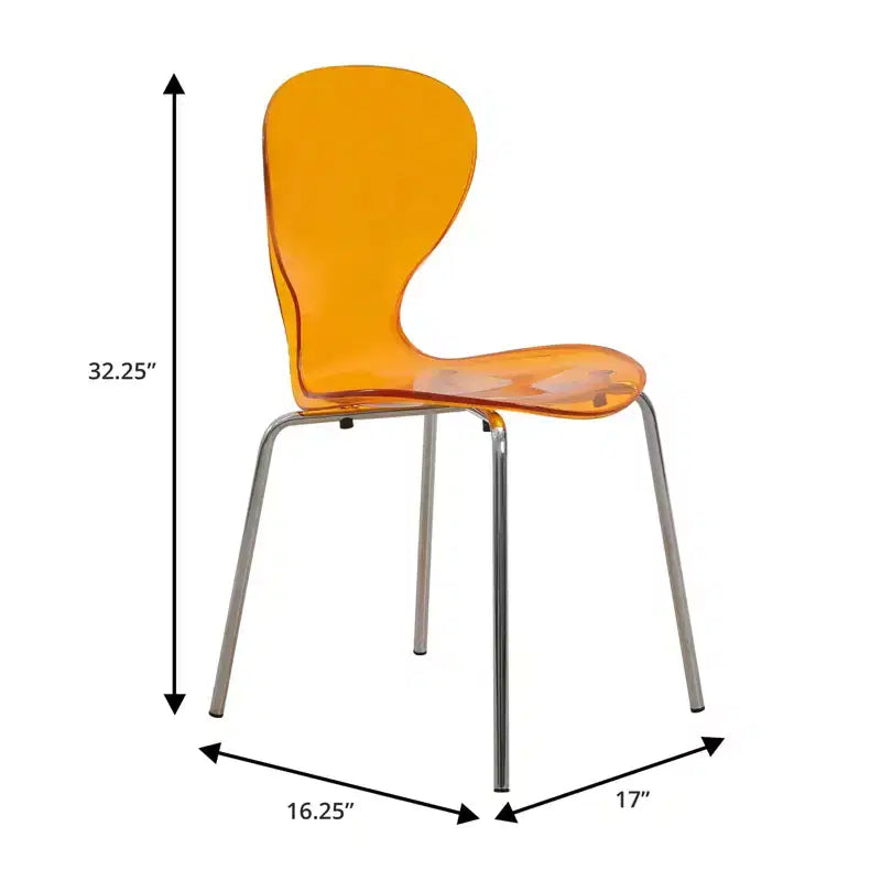 Juego de comedor LeisureMod Bristol de 5 piezas en color blanco - Mesa redonda y 4 sillas de comedor ergonómicas de plástico