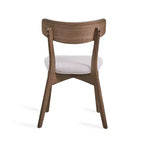 Juego de comedor tapizado Christopher Knight Home Walton de 7 piezas de madera de caucho de estilo moderno de mediados de siglo