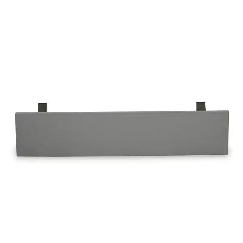 Banco de comedor moderno HomeStock con asiento de madera, 72x15x18 pulgadas, negro cepillado