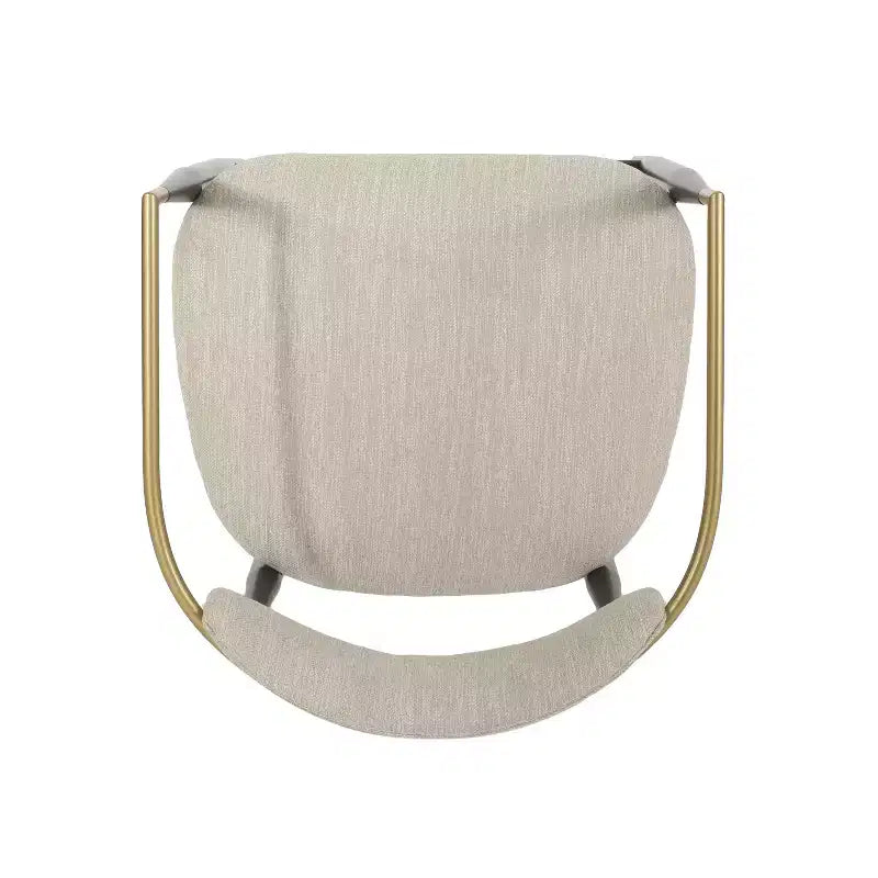 Christopher Knight Home Alger Taburetes de barra modernos de tela tapizados en hierro de 63,5 cm (juego de 2)