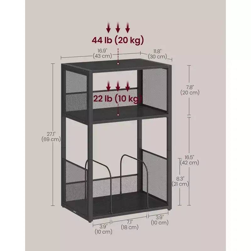 Tocadiscos de 3 niveles y mesa auxiliar - Capacidad para hasta 100 discos de vinilo, ideal para sala y dormitorio