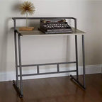 Escritorio pequeño Jamestown de Household Essentials Ashwood