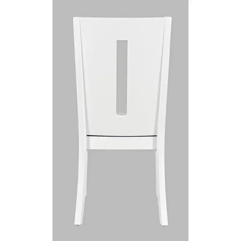 Silla de comedor tapizada Jofran Urban Icon Contemporary Slotback (juego de 2)
