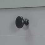 Armario de almacenamiento vertical Whisen con cajones y estantes ajustables para baño, estudio, oficina e interiores