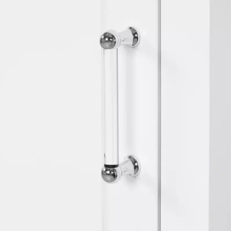 Whisen Mueble Alto de Almacenamiento para Baño, Armario Independiente con Dos Cajones y Estante Ajustable